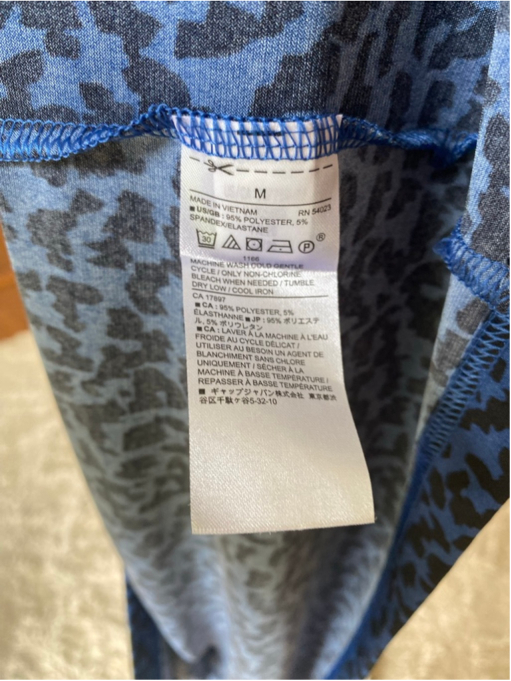 Banana Republic Leopard Wrap Dress Quiet Luxury Parisian Scandi Office Classic M - Picture 5 of 6
